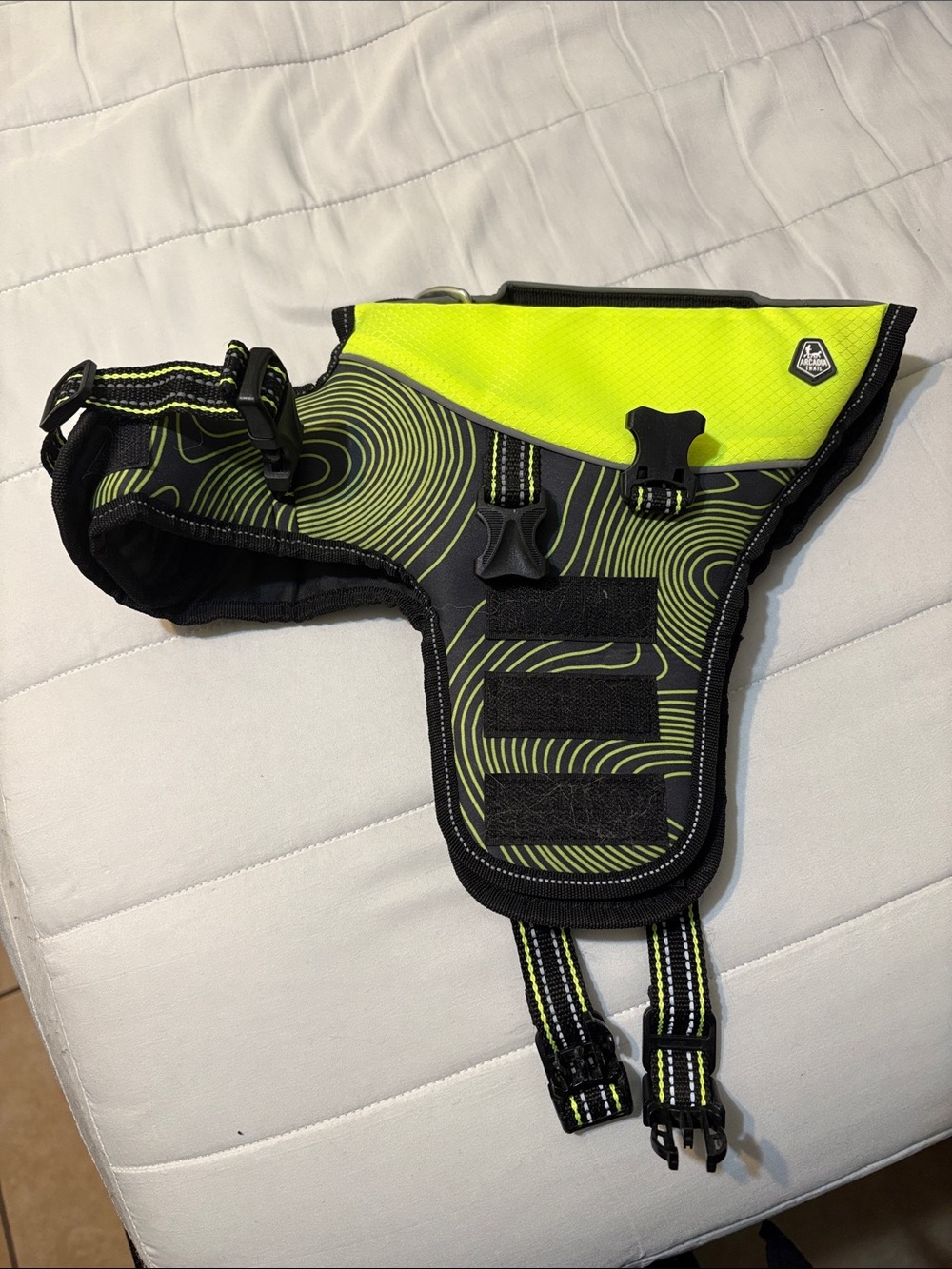 High-Visibility Dog Harness Floating for pool/lake